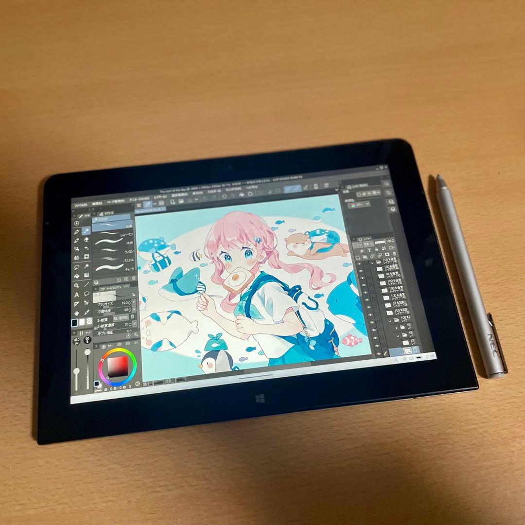 ◇特価! NEC ワコム 筆圧2048段階 64GB お絵描きタブレット - メルカリ