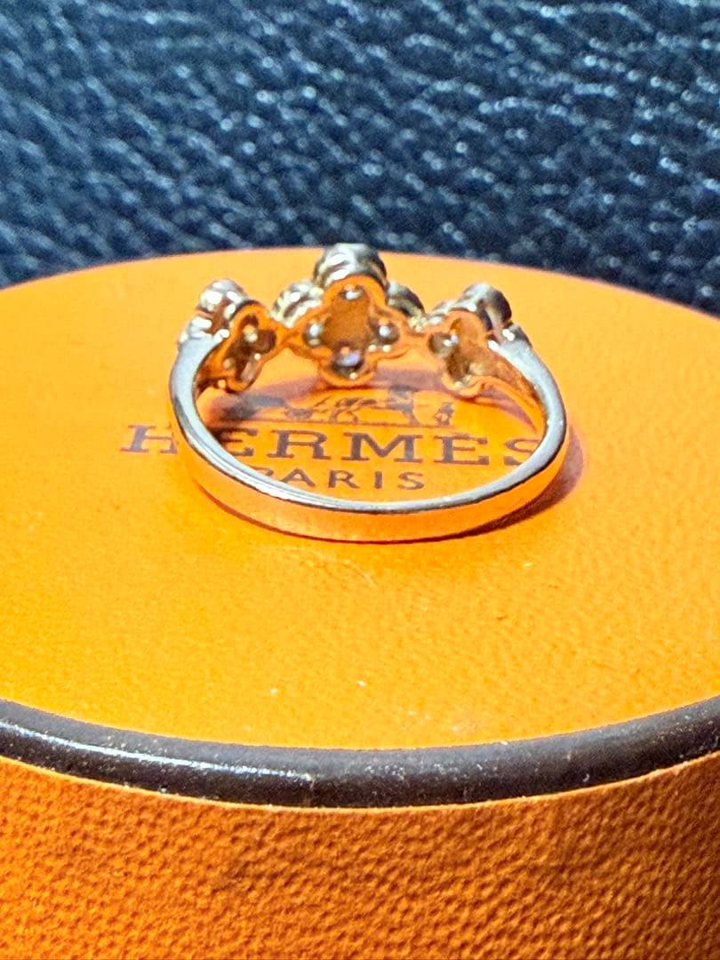 み*こ様 天然ダイヤモンド／ピンクゴールド／K18／リング／8号