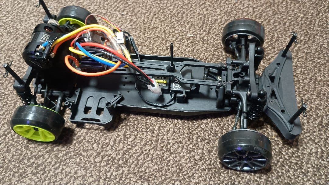 ノーページ ヨコモ RD2.0 ボディ、メカ類、おまけステッカー