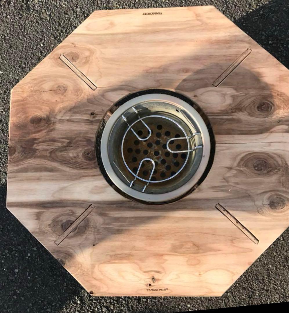 YAMAGOMORY 八角形 七輪テーブル 八卓 - メルカリ