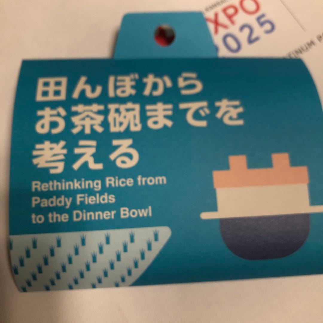 大阪関西万博 未来の都市パビリオン 非売品ピンバッジとキャンディ
