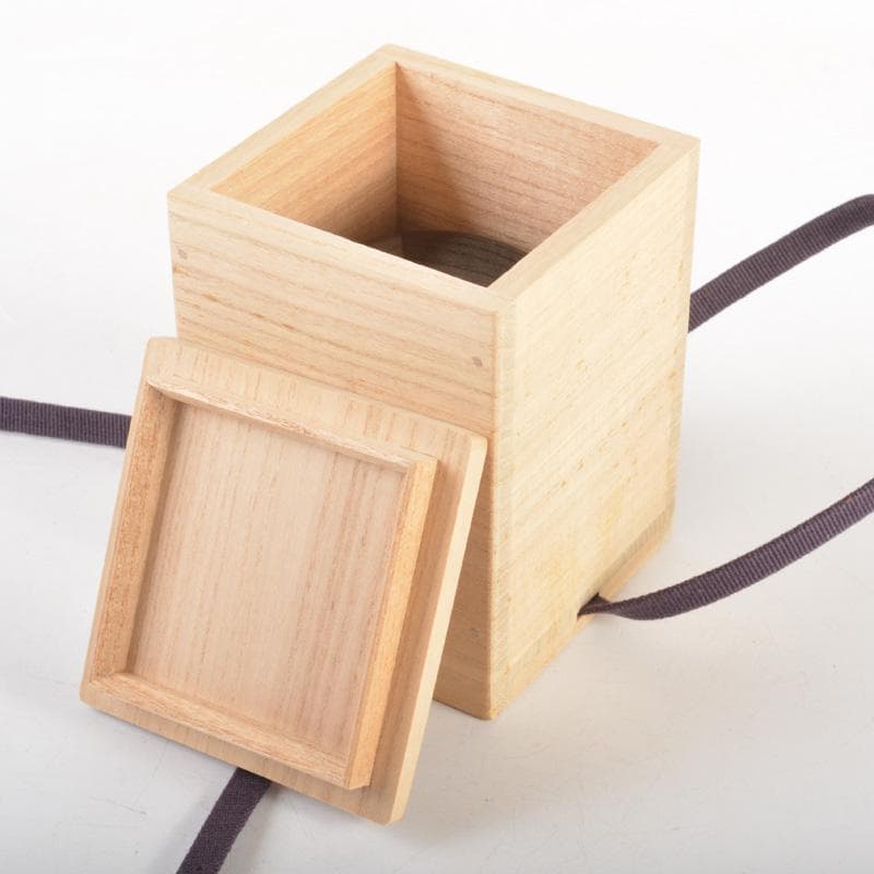 茶道具 黒漆 棗 桐箱付 V 6271