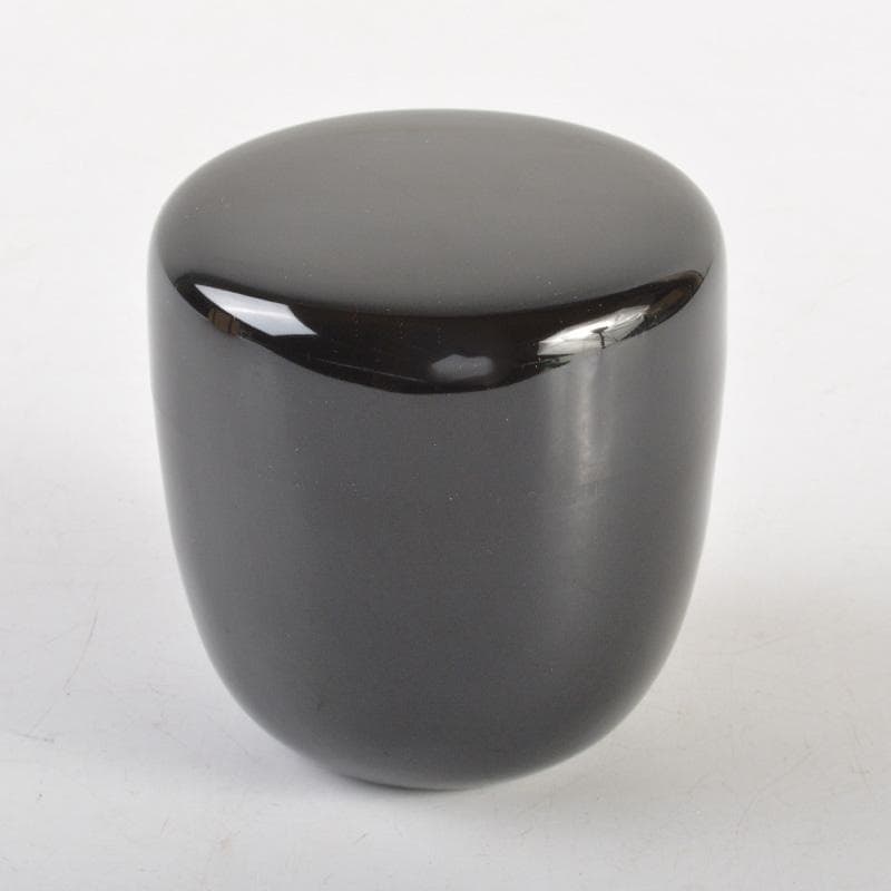 茶道具 黒漆 棗 桐箱付 V 6271