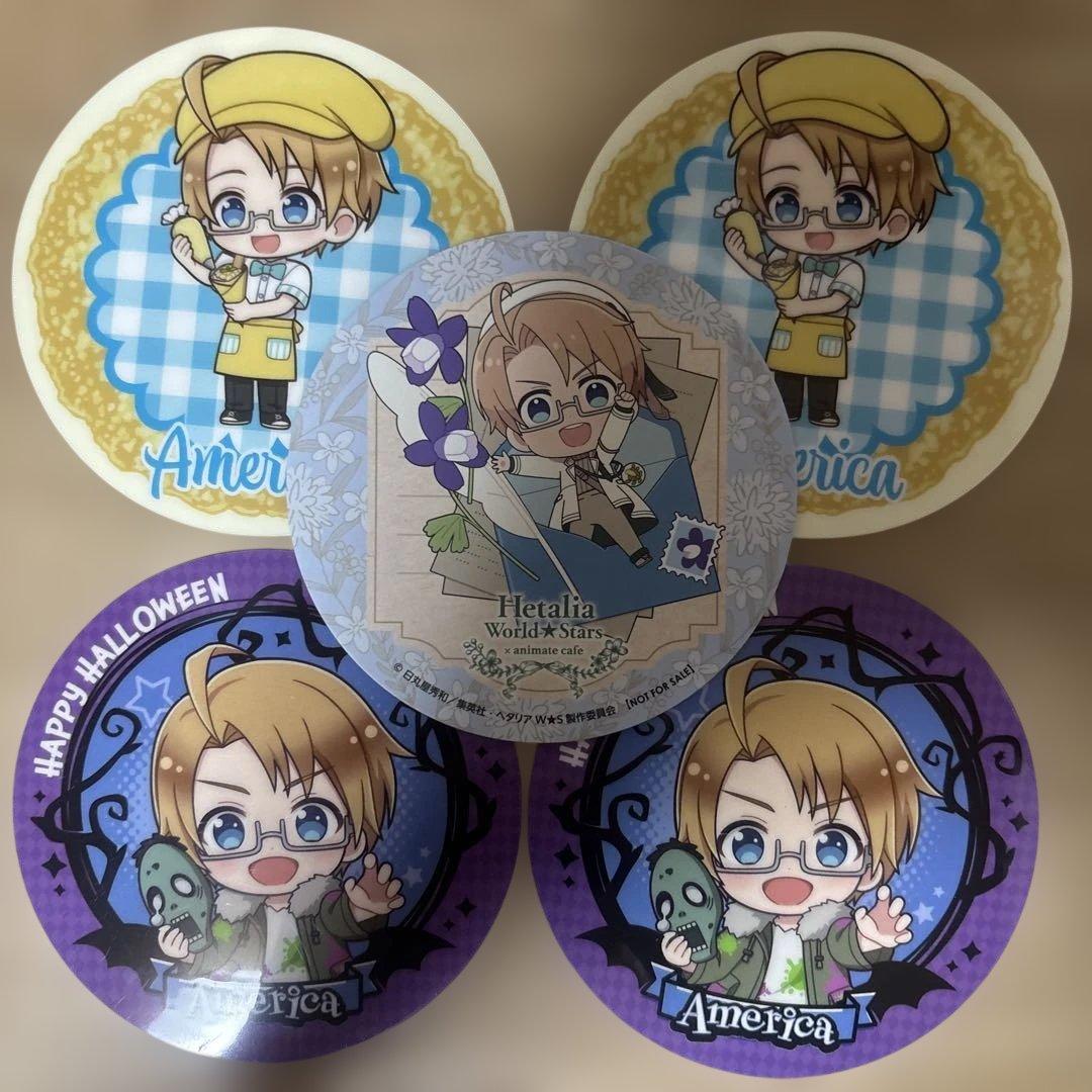 ヘタリア アメリカ コースター まとめ売り - メルカリ