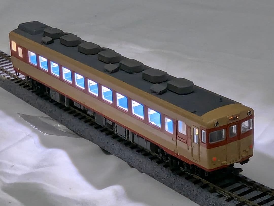 KATO　キハ5８　HOゲージ　【1-601】　M車　室内灯点灯