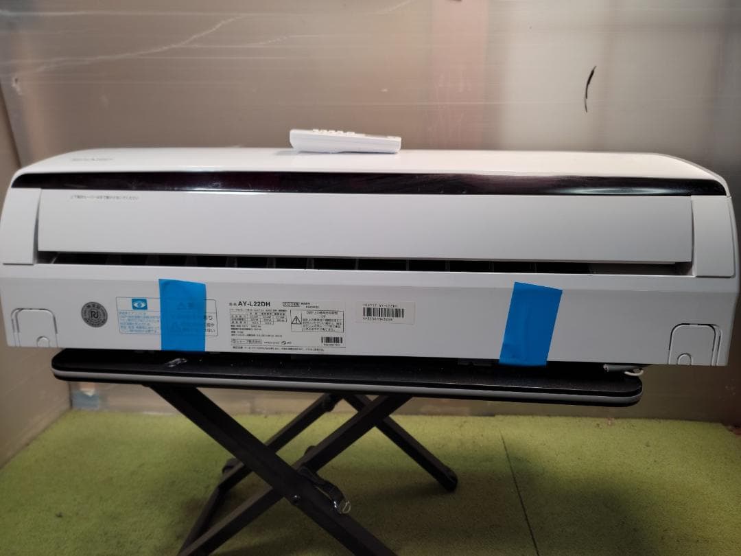 神奈川県内は無料工事、配送付き、室外機セット)シャープ6畳 保証あり