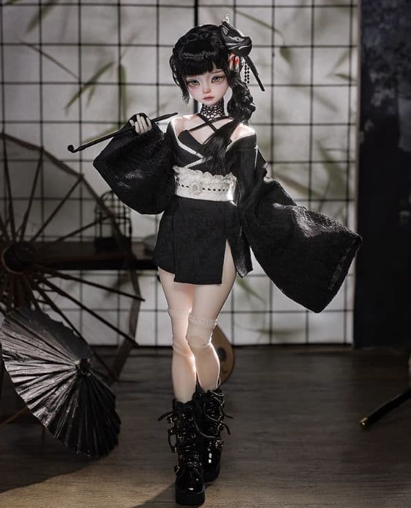 AX122 BJD 1/4 ドール本体 Keiko 球体関節人形 ハンドメイド