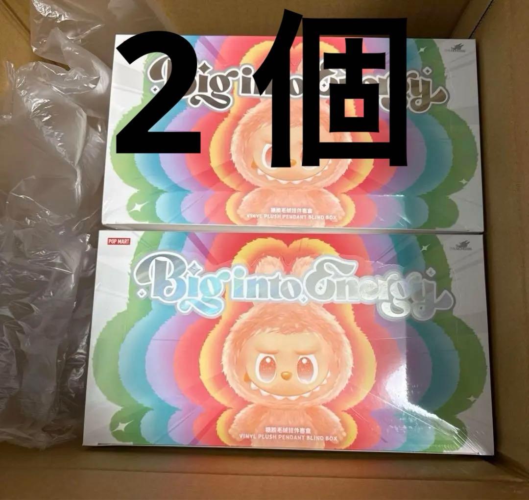 2個セットLABUBU THE MONSTERS Big into Energy Labubu Big into
