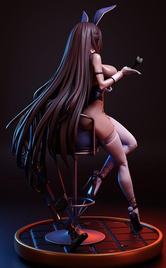 26cm 未塗装未組立　マルチャーナ　NIKK バニーガール