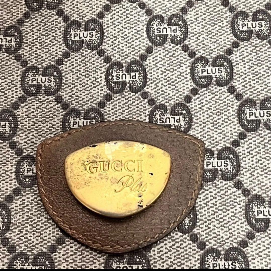 グッチ　グッチプラス　トートバッグ　シェリーライン　オールドグッチ　レア　gg