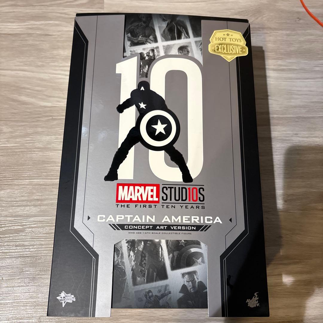 美品】 ホットトイズ キャプテンアメリカ コンセプトアート版 - メルカリ