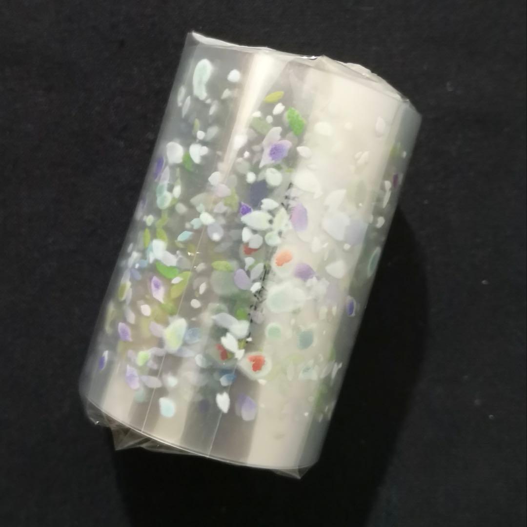 8759】海外 マステ 5m巻売り PETカッティング 花びら 8759】海外