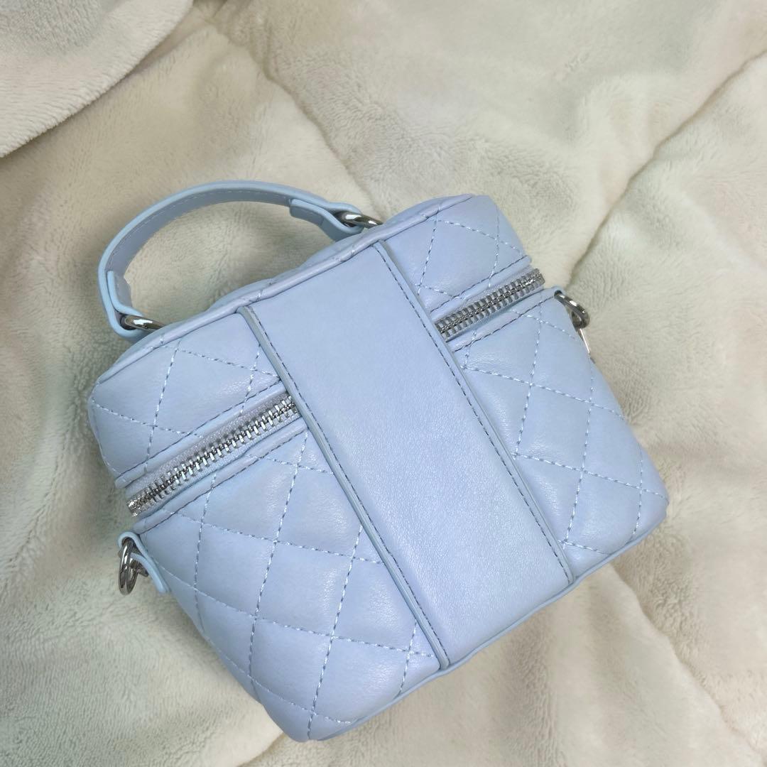 ダーリッチ Darich 【シルバーパーツ】キルティングスクエアミニバッグ