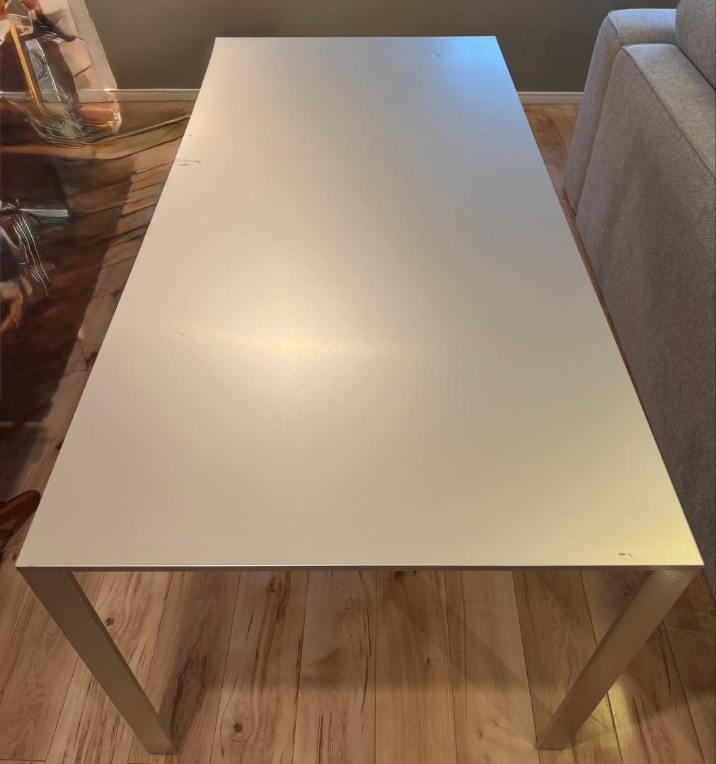 無印良品 MUJI アルミダイニングテーブル