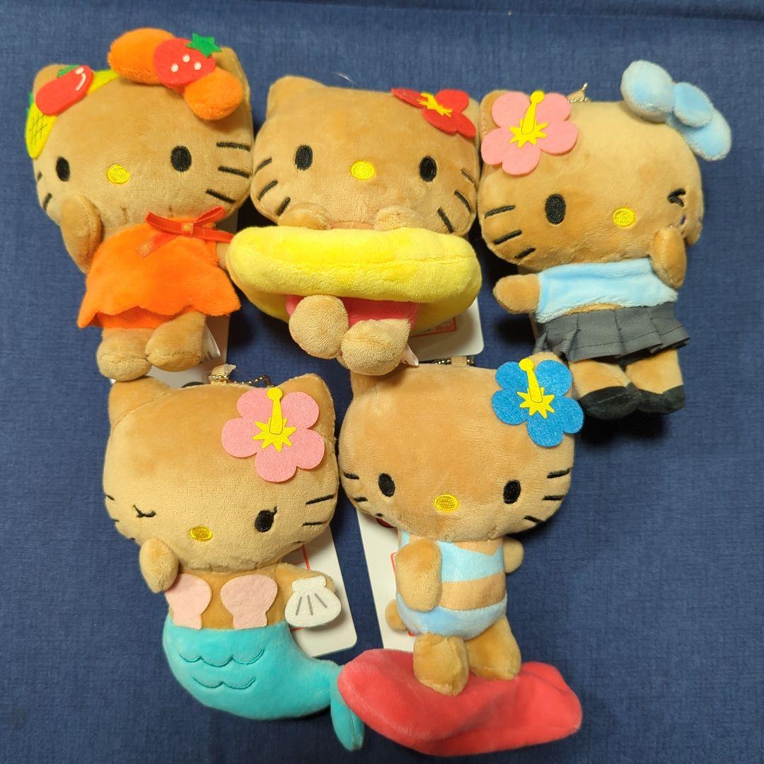 アベイル ハローキティ 日焼けシリーズ マスコットチャーム 全5種