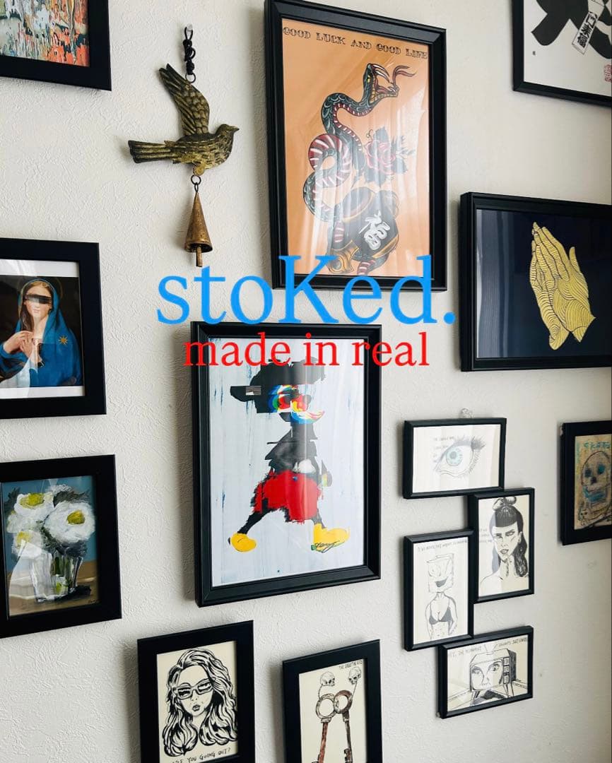 原画/抽象画/モダンアート/現代アート/アクリル画/BRIDGE horizon