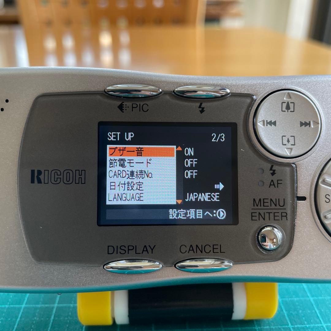コレクター必見！激レア！訳あり動作品】RICOH Caplio RR10