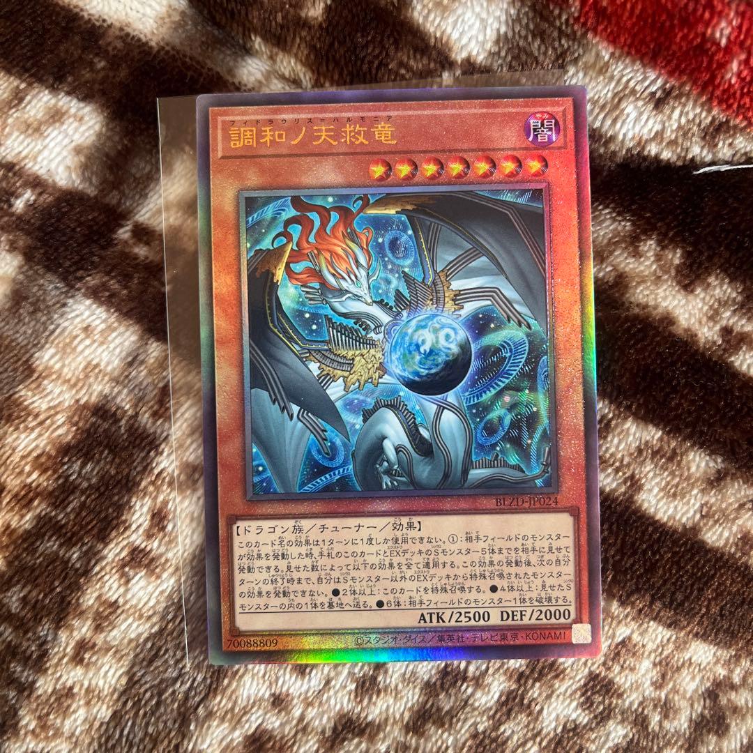 遊戯王 調和ノ天救竜 フィドラウリス＝ハルモニア レリーフ - メルカリ