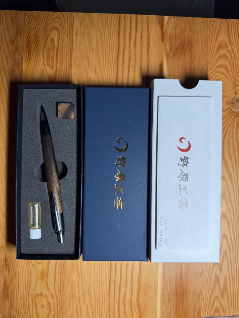 野原工芸　黒柿ボールペン 黒柿のボールペン・スタンダード – 野原工芸オンラインストア