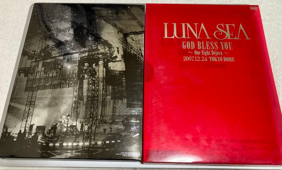 LUNA SEA GOD BLESS YOU DVD 嵐ライブDVD