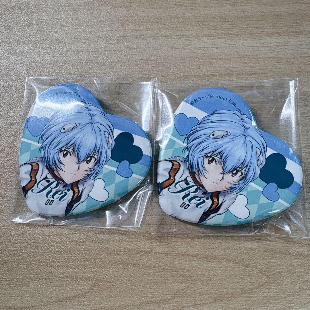 EVA STOREオリジナル ハート形缶バッジセット／NEON GENESIS