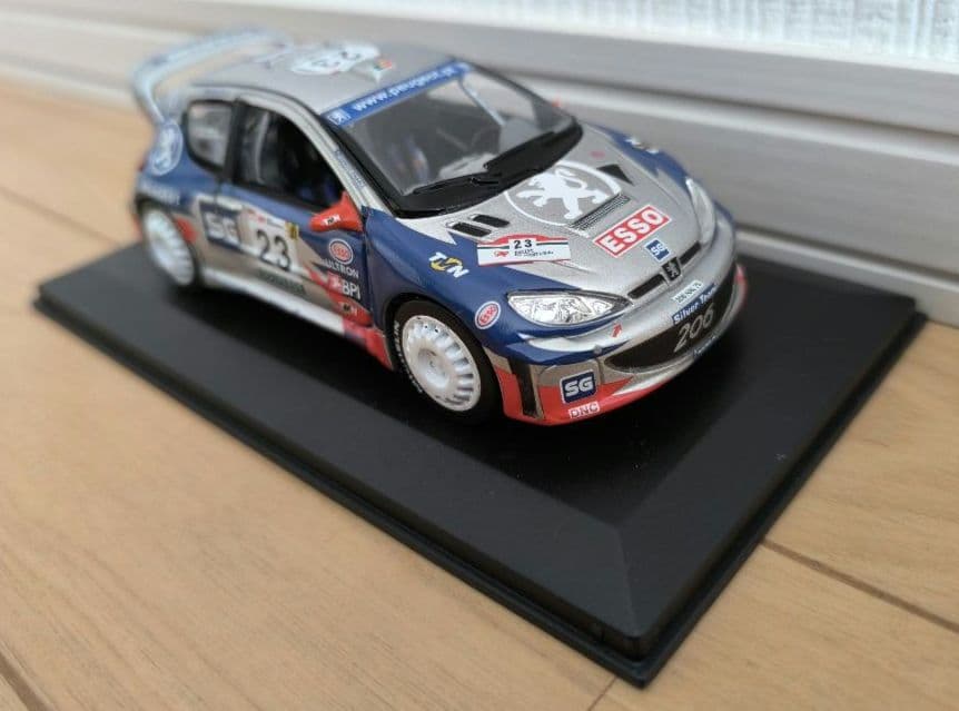 PEUGEOT プジョー206 WRC ミニカー 1/32