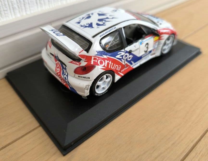 PEUGEOT プジョー206 WRC ミニカー 1/32
