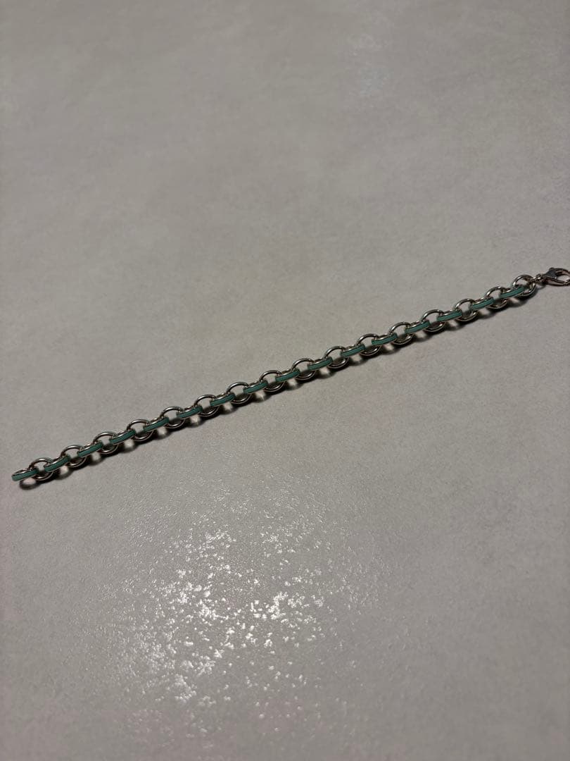 Tiffany & Co. ドイツ製 エナメル ドーナツリンク ブレスレット