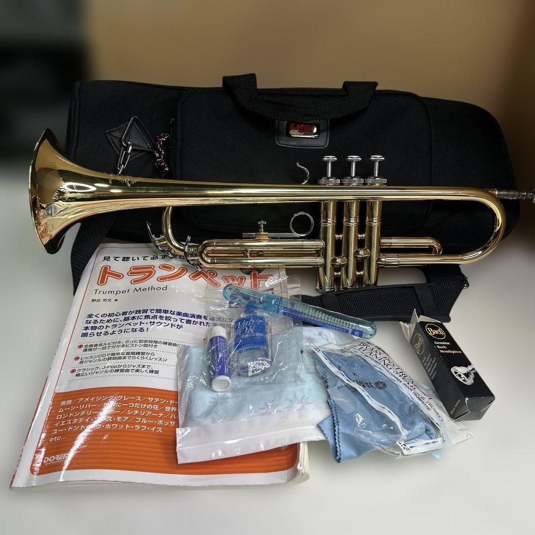 6774 MAXTONE トランペット TT-104 ケース DVD付き入門書