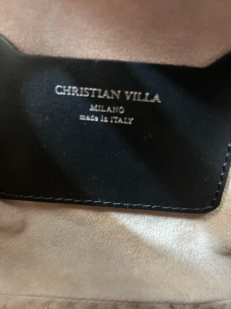 CHRISTIAN VILLA ミニスクエアショルダーバッグ