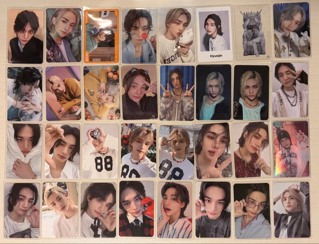 straykids スキズ ヒョンジン まとめ売り トレカ ラントレ ID