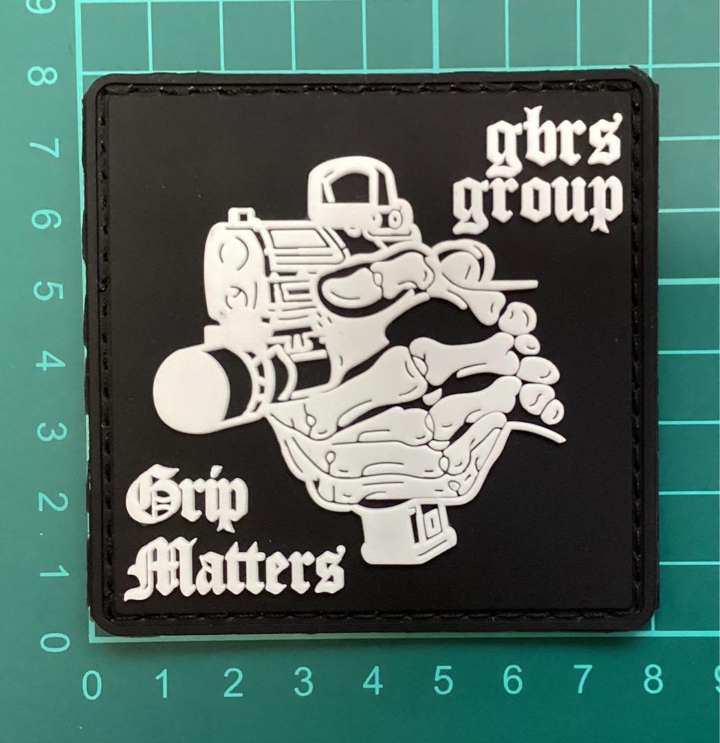 GBRS Group ガンマスター 蛍光ラバーパッチ ワッペン ベルクロ - メルカリ