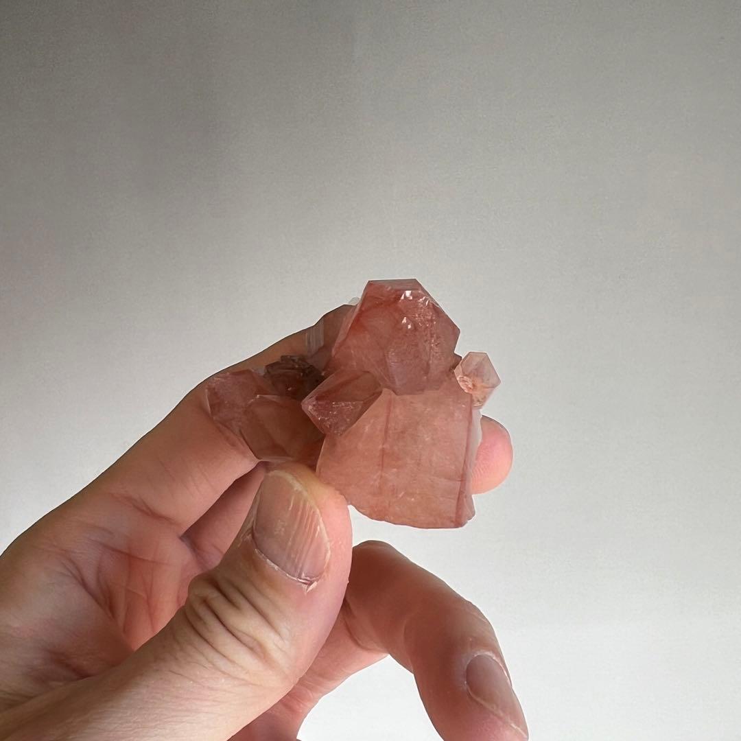 超レア　ストロベリーレムリアン　ディアマンティーナ産　クラスター　33