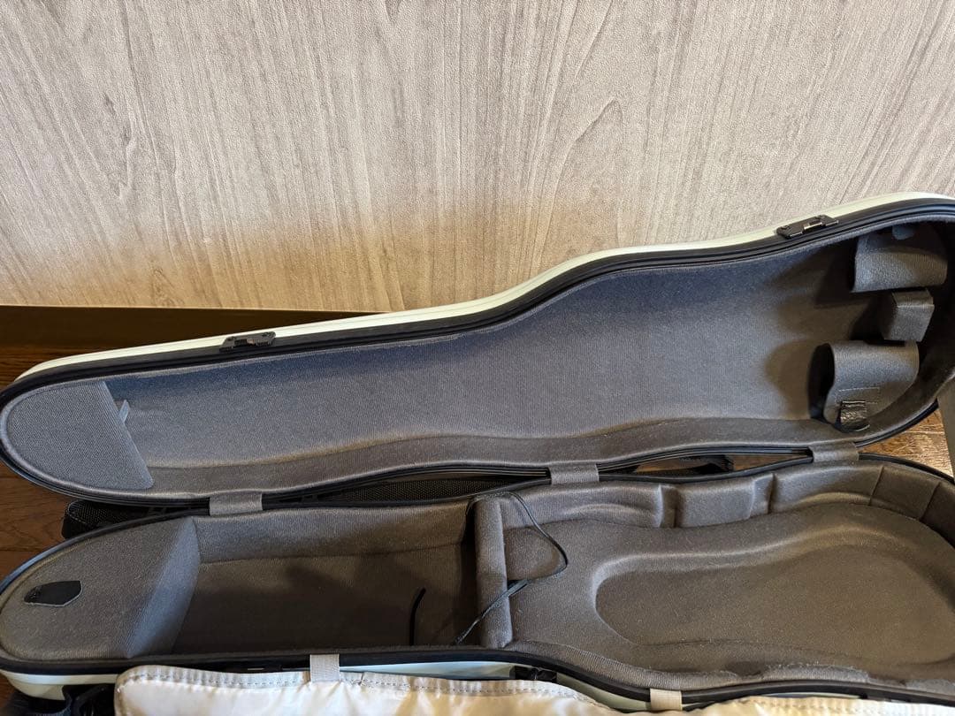 東洋楽器　プリュームファイバーヴィオ バイオリン4/4ケース　ライトブルー