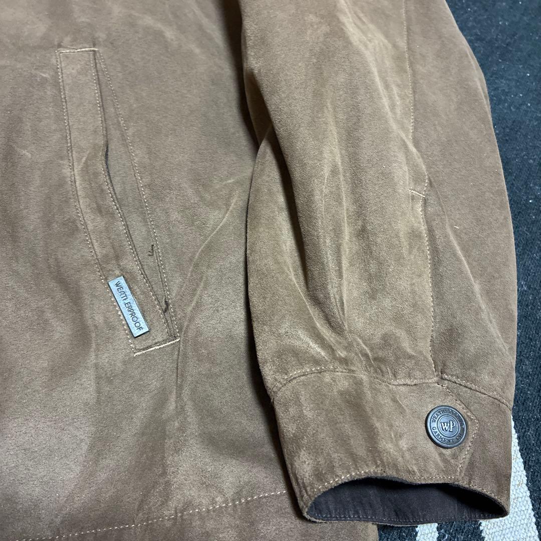 WEATHERPROOF スウィングトップ スウェード XL ブラウン 90s