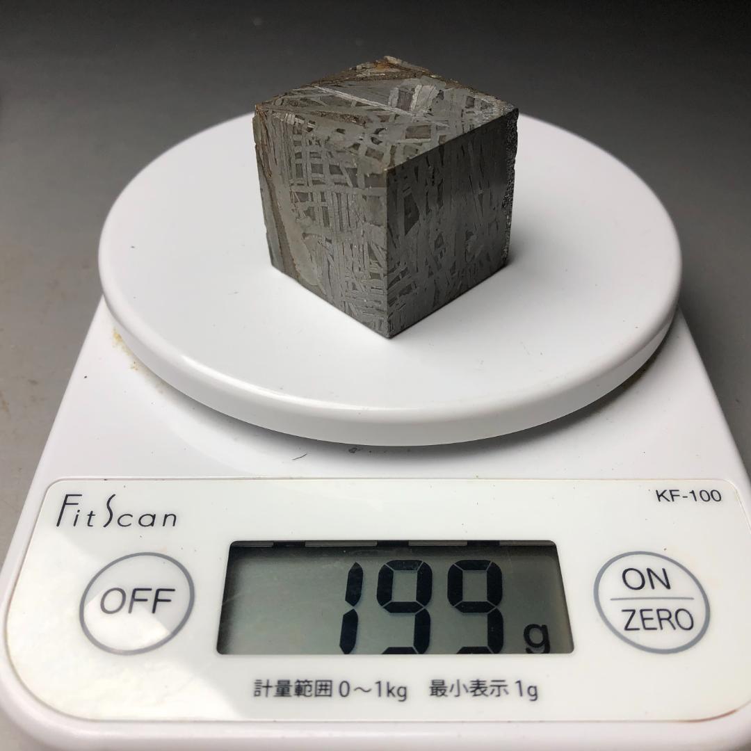 草薙真様専用 アルタイ隕石 メテオライト 立方体 鉄隕石 重さ199g
