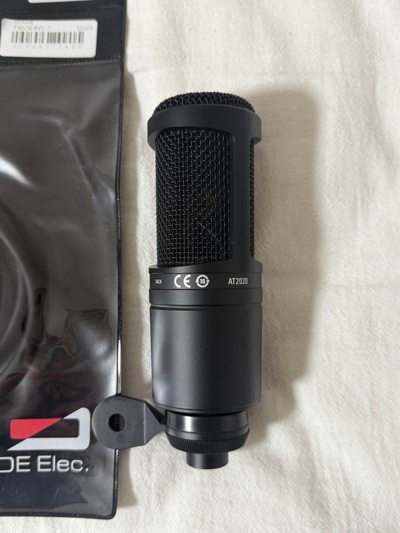 AT2020 & Yamaha AG03MK2 黒　セット