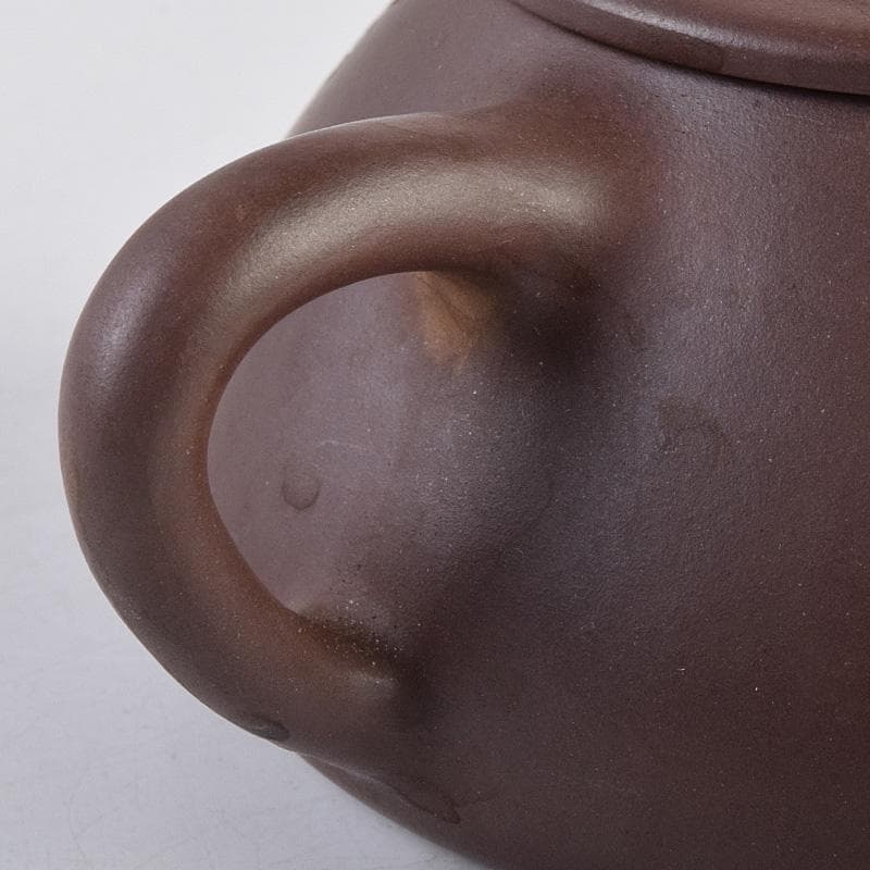 中国 寅春銘 紫砂 朱泥 漢詩刻 急須 茶壷 M R8982