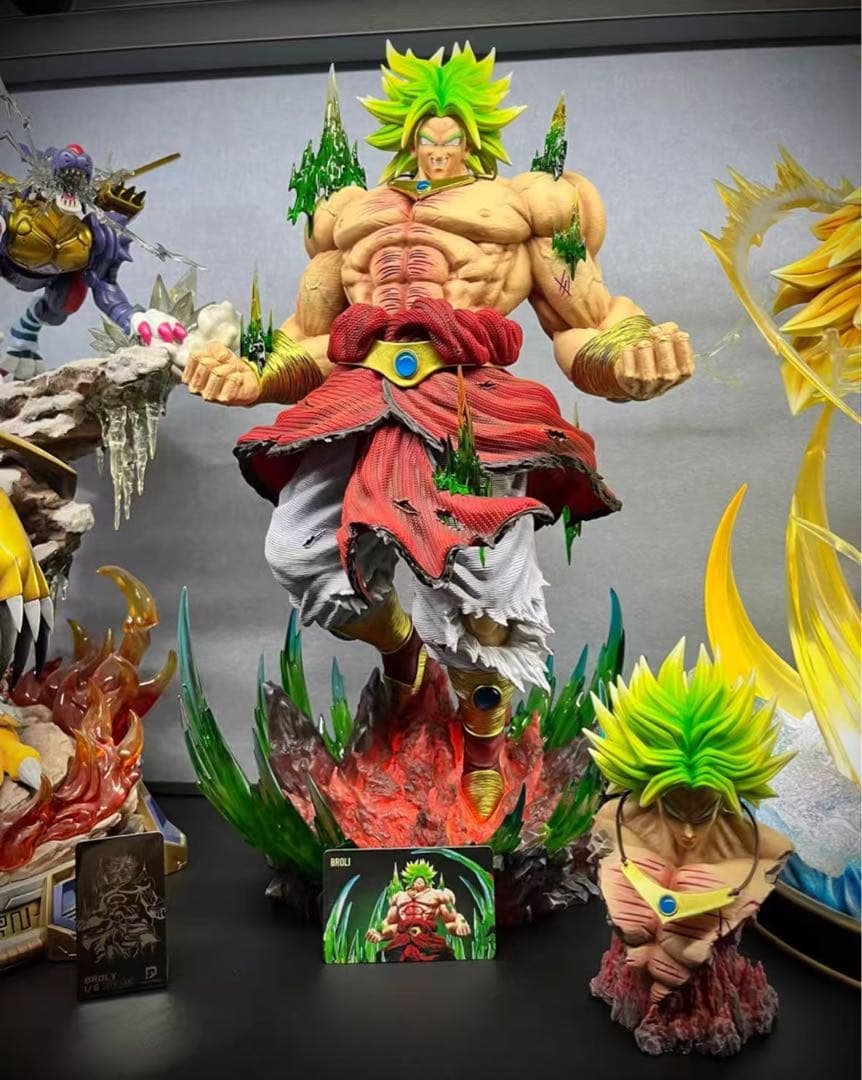 ドラゴンボール ブロリー ガレキ ガレージキット スタチュー X④⑤