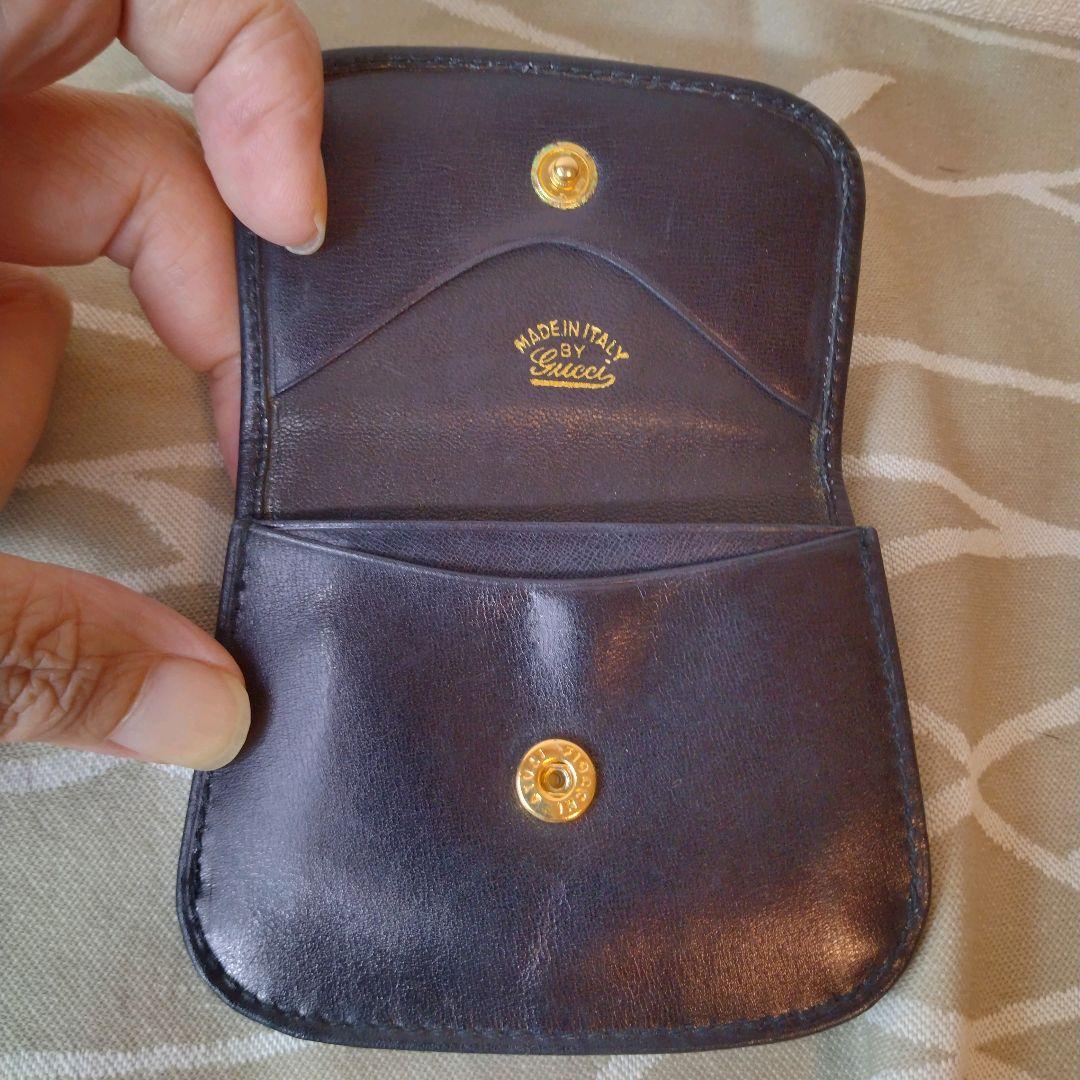 未使用 GUCCI ブラック ケース 小銭入れ GG柄