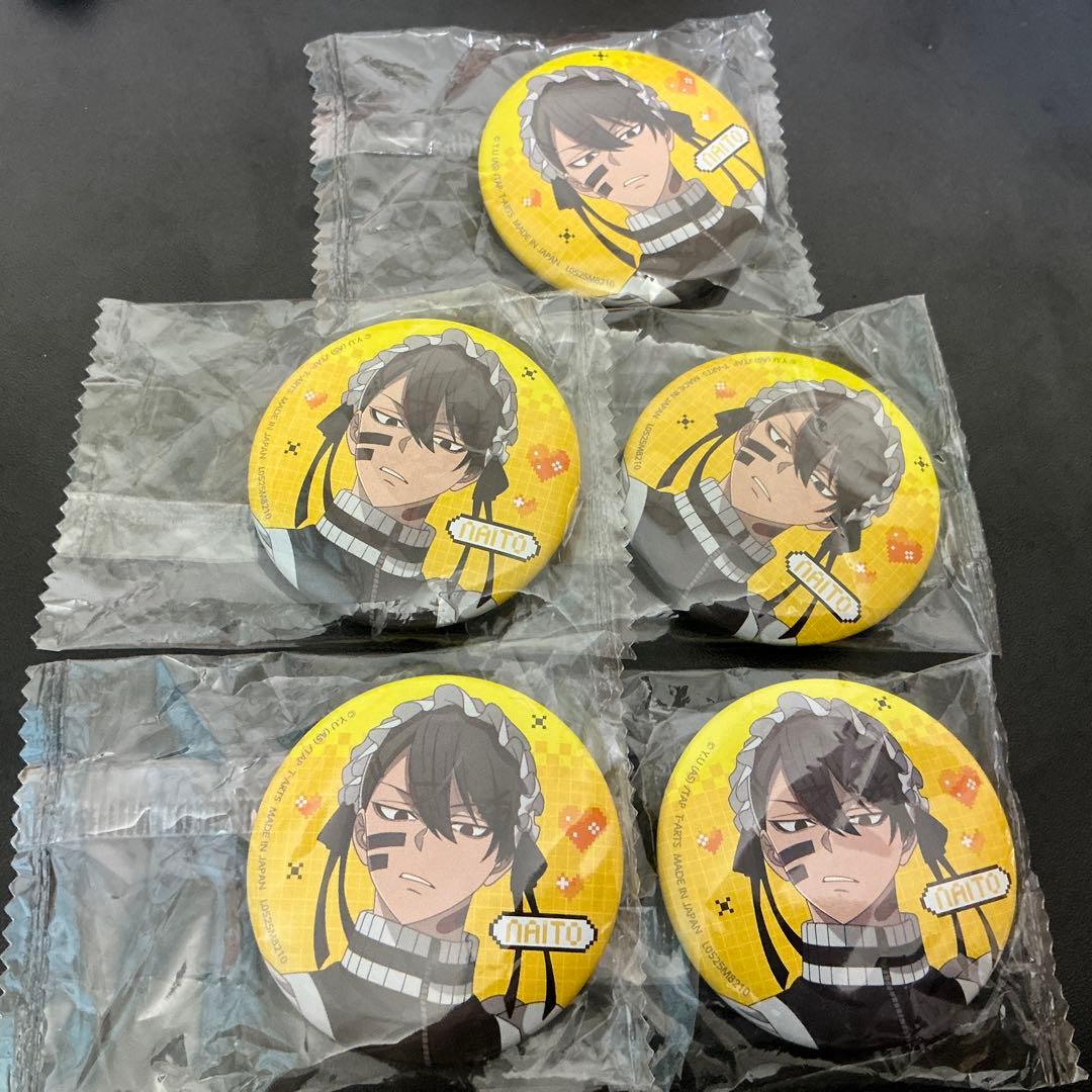 桃源暗鬼 ジャージメイド 缶バッジ 無陀野無人 - メルカリ