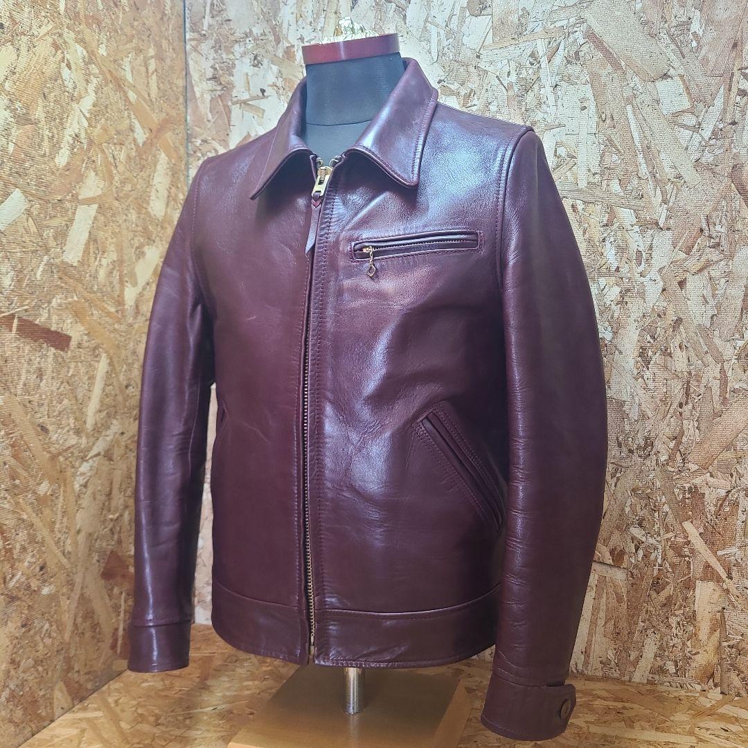 Y'2 LEATHER ワイツーレザー LR-47 ホースハイド チェリー 36 - メルカリ