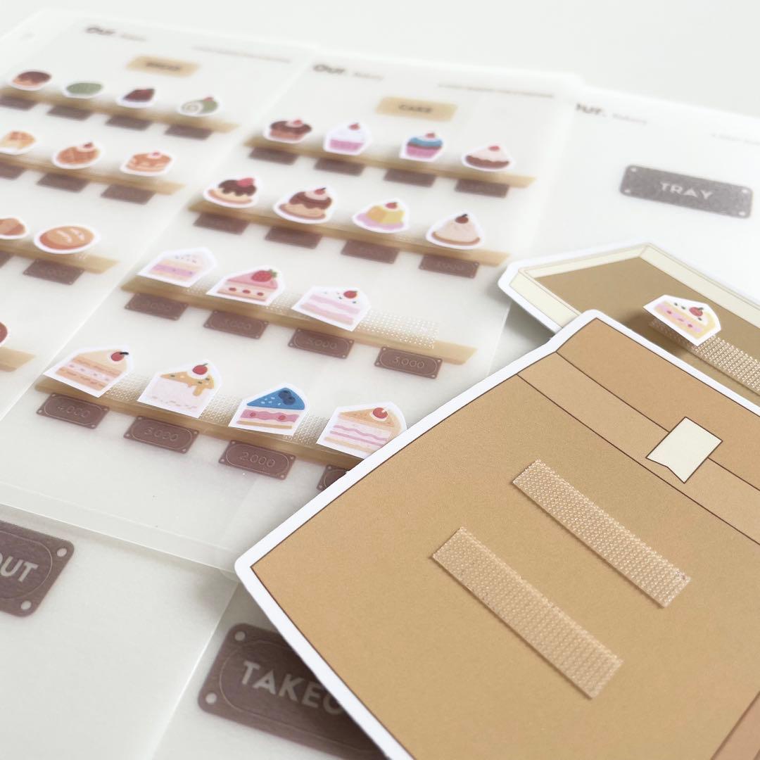 早い者勝ち 韓国 貯金 バインダー カバー リフィル ベーカリー