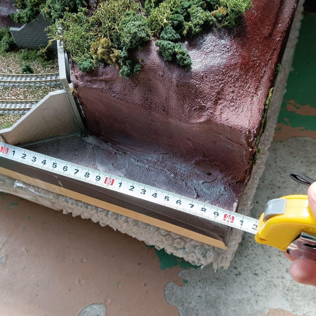 【特大サイズ】鉄道模型 Nゲージ 複線 ジオラマレイアウト 完成品