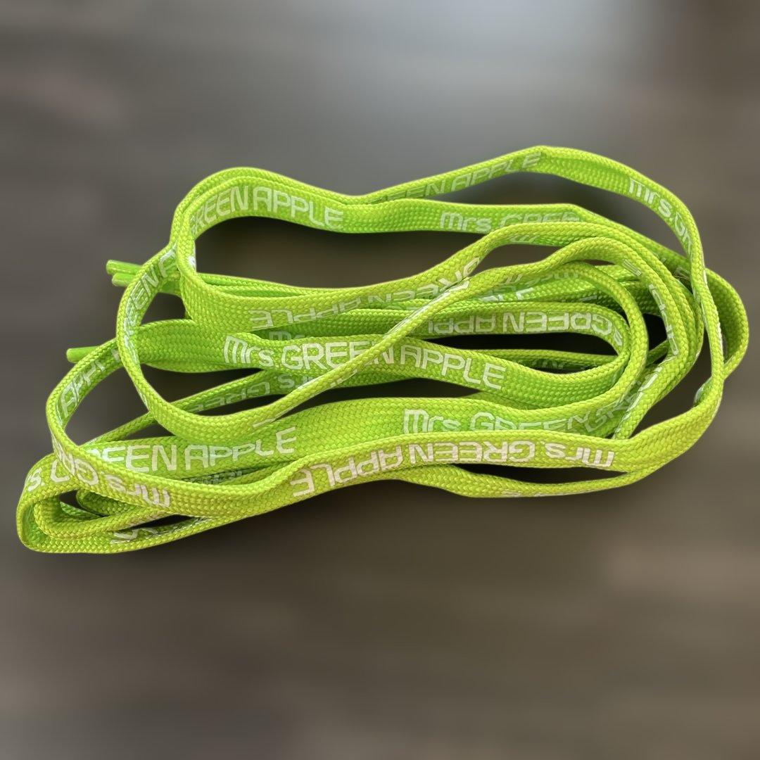 Mrs. GREEN APPLE 靴紐 シューレース ミセスグリーンアップル - メルカリ