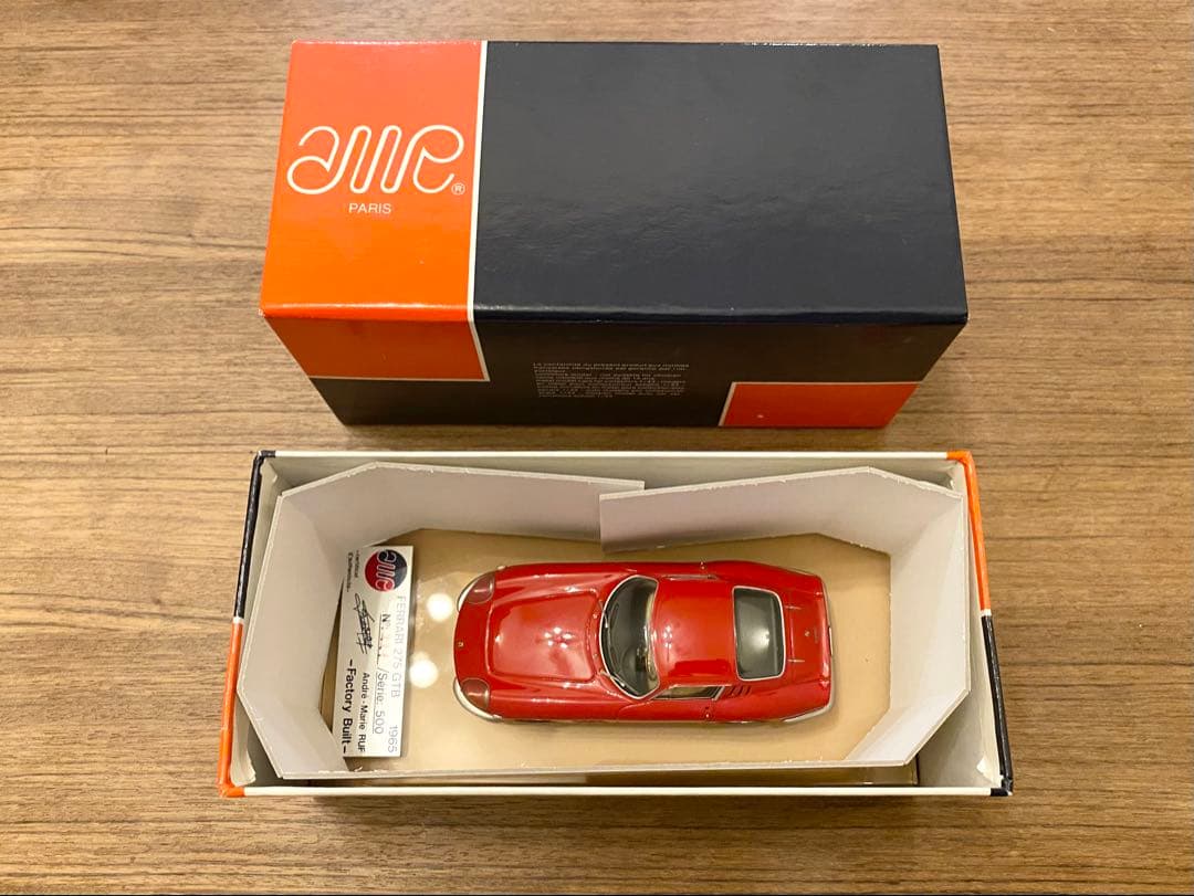 中古品 希少！1/43 AMR フェラーリ 275GTB レッド 中古品 希少！1/43