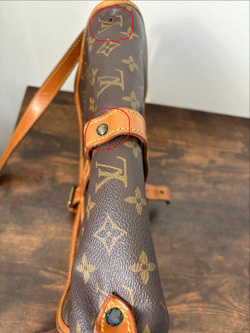 バッグ　LV ルイヴィトン　ソミュール30 ジャンク品