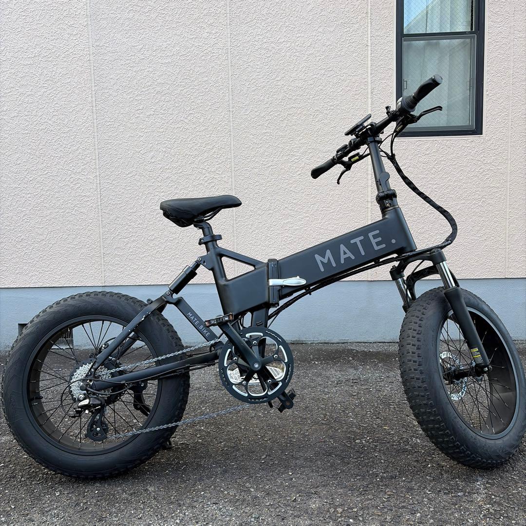 Daikon　MATEX電動アシスト自転車折りたたみ式ファットバイク黒
