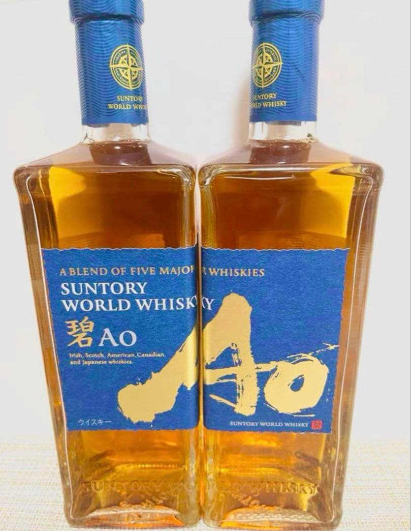 SUNTORY Ao 2本 Suntory Ao World Blend Batch 2 | Buy Japanese Whisky | dekantā