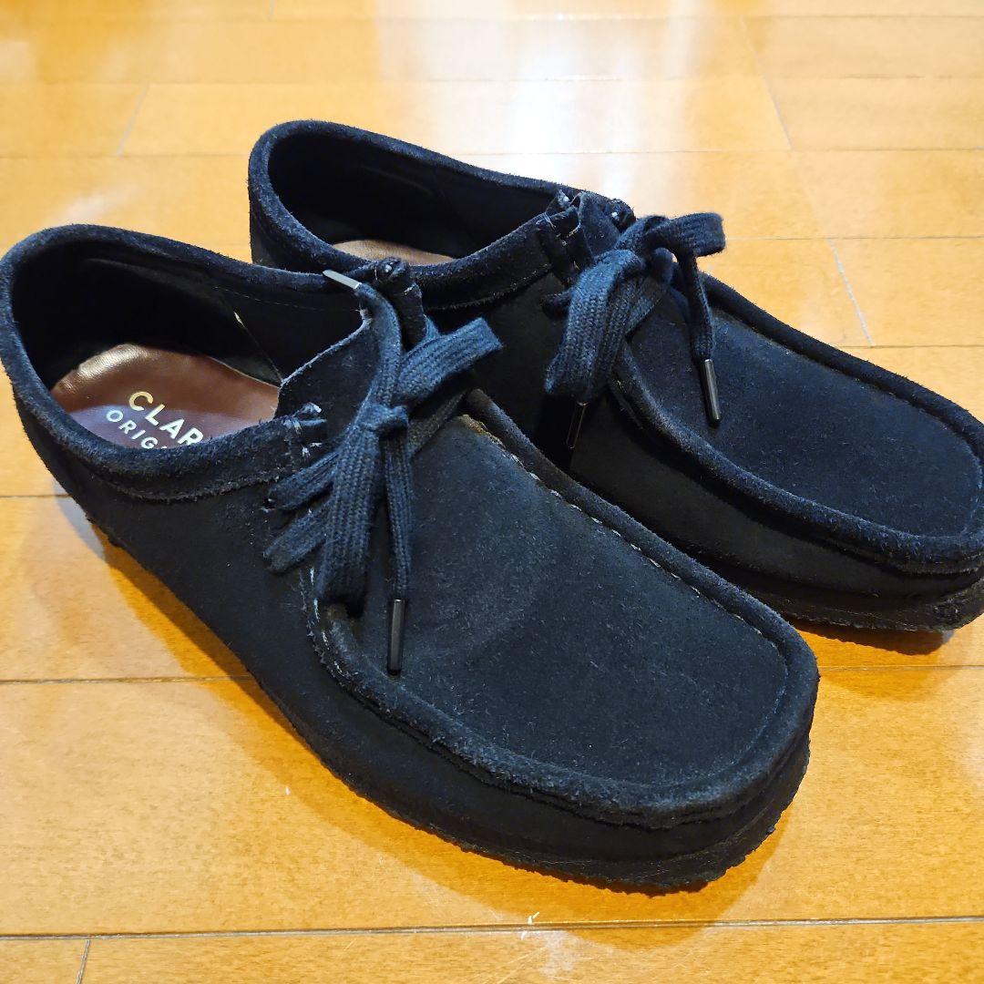 Clarks ワラビー ブラック UK8 26.5cm